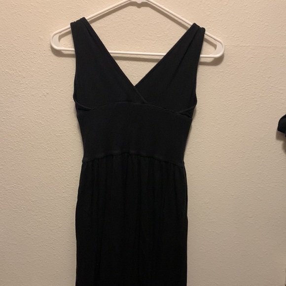 diane von furstenbers black repaired dress size 4 - Picture 5 of 9